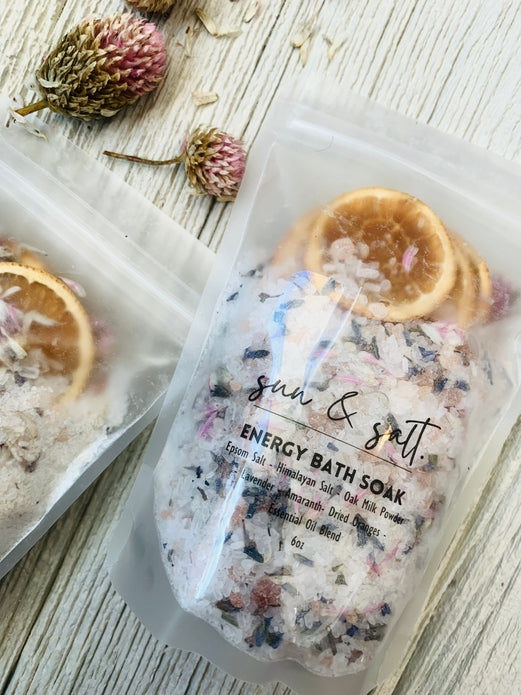 Energy Bath Soak - Bath Salts