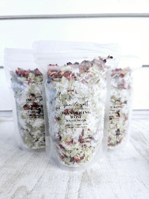 Wandering Rose Bath Soak - Bath Salts