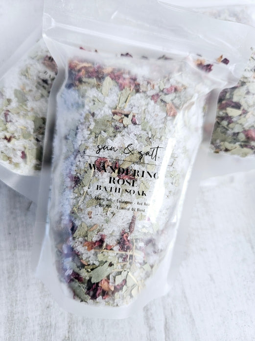 Wandering Rose Bath Soak - Bath Salts