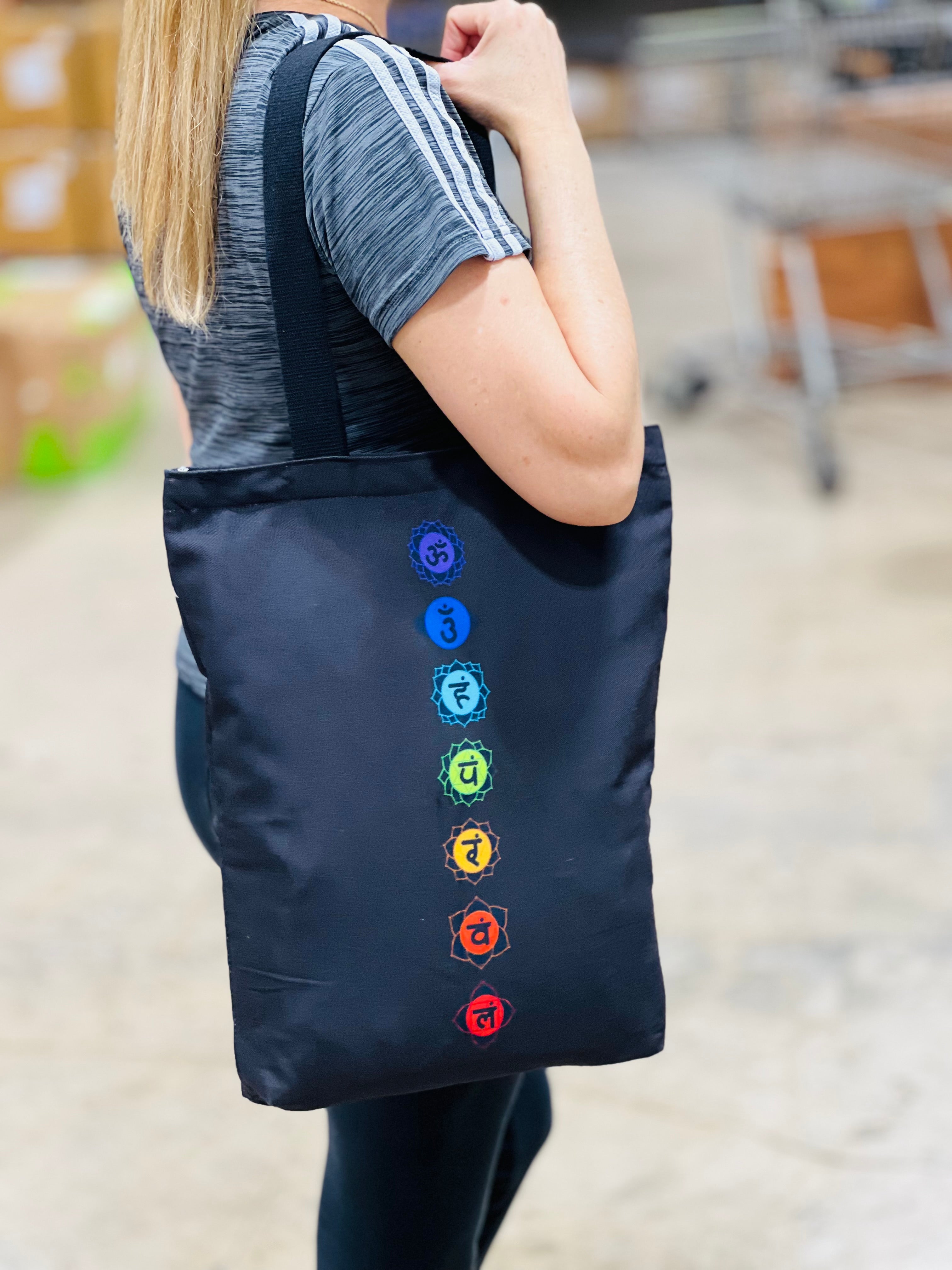 Tote cotton Bag 7 Chakra print