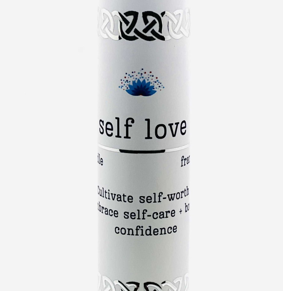 Manifestation Pillar Candle Self Love 7"x1.5"