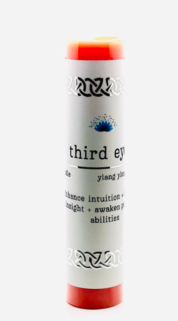 Manifestation Pillar Candle Third Eye 7"x1.5"