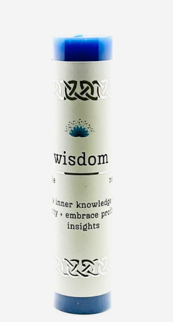 Manifestation Pillar Candle Wisdom 7"x1.5"