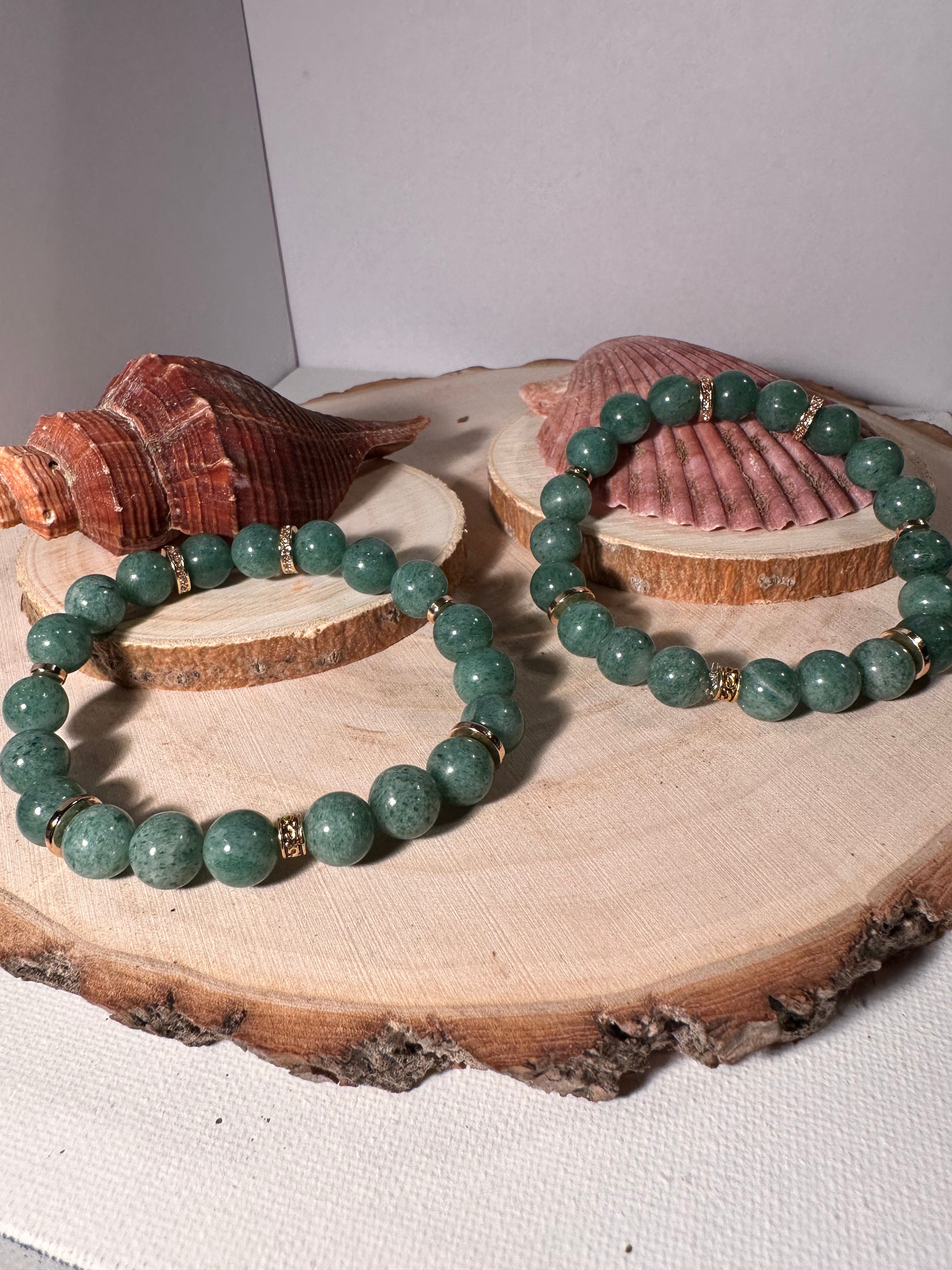 Green Aventurine Abundance Bracelet Healing Stones Energy Stones