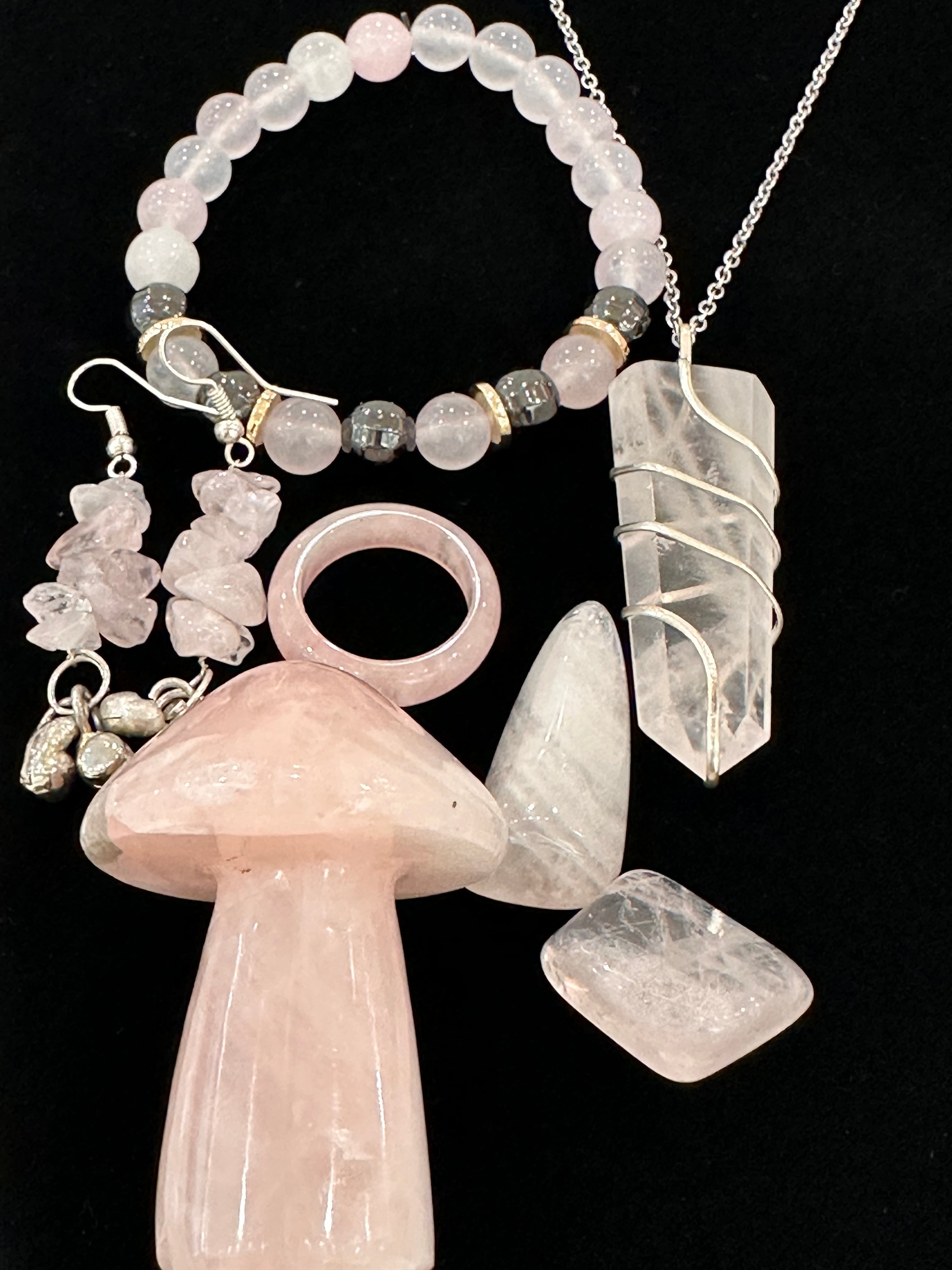 Bundle Set of Rose Quartz