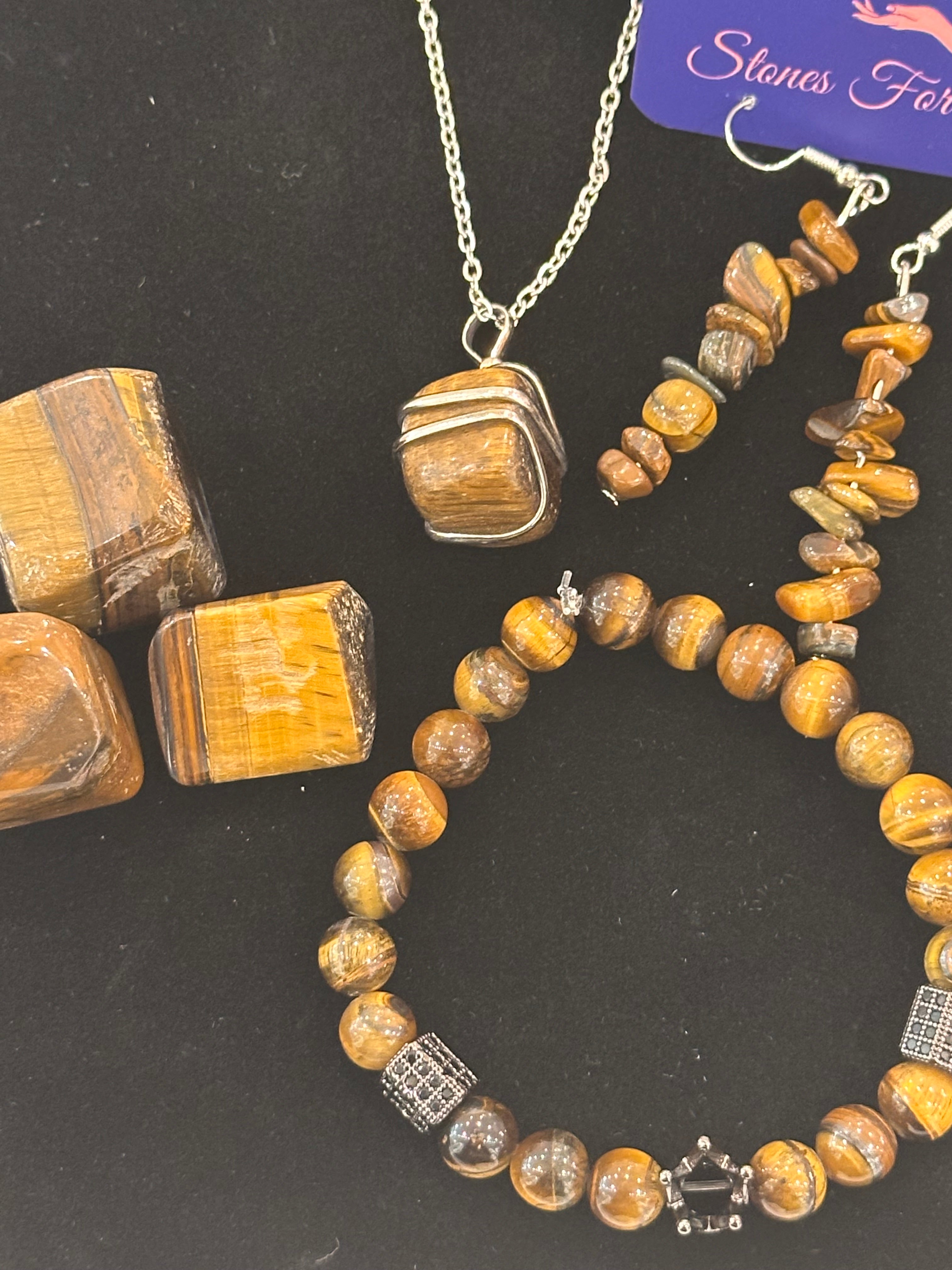 Bundle Set of Tigers Eye