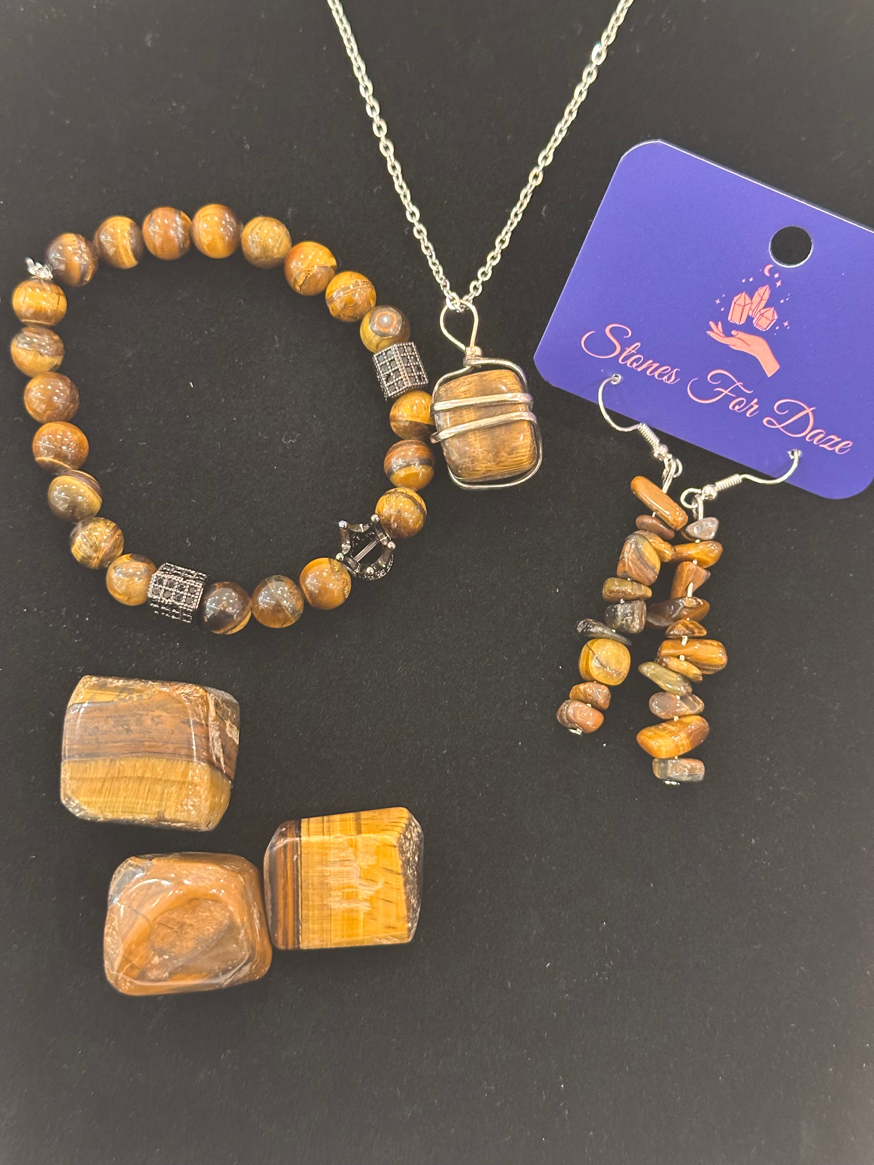 Bundle Set of Tigers Eye