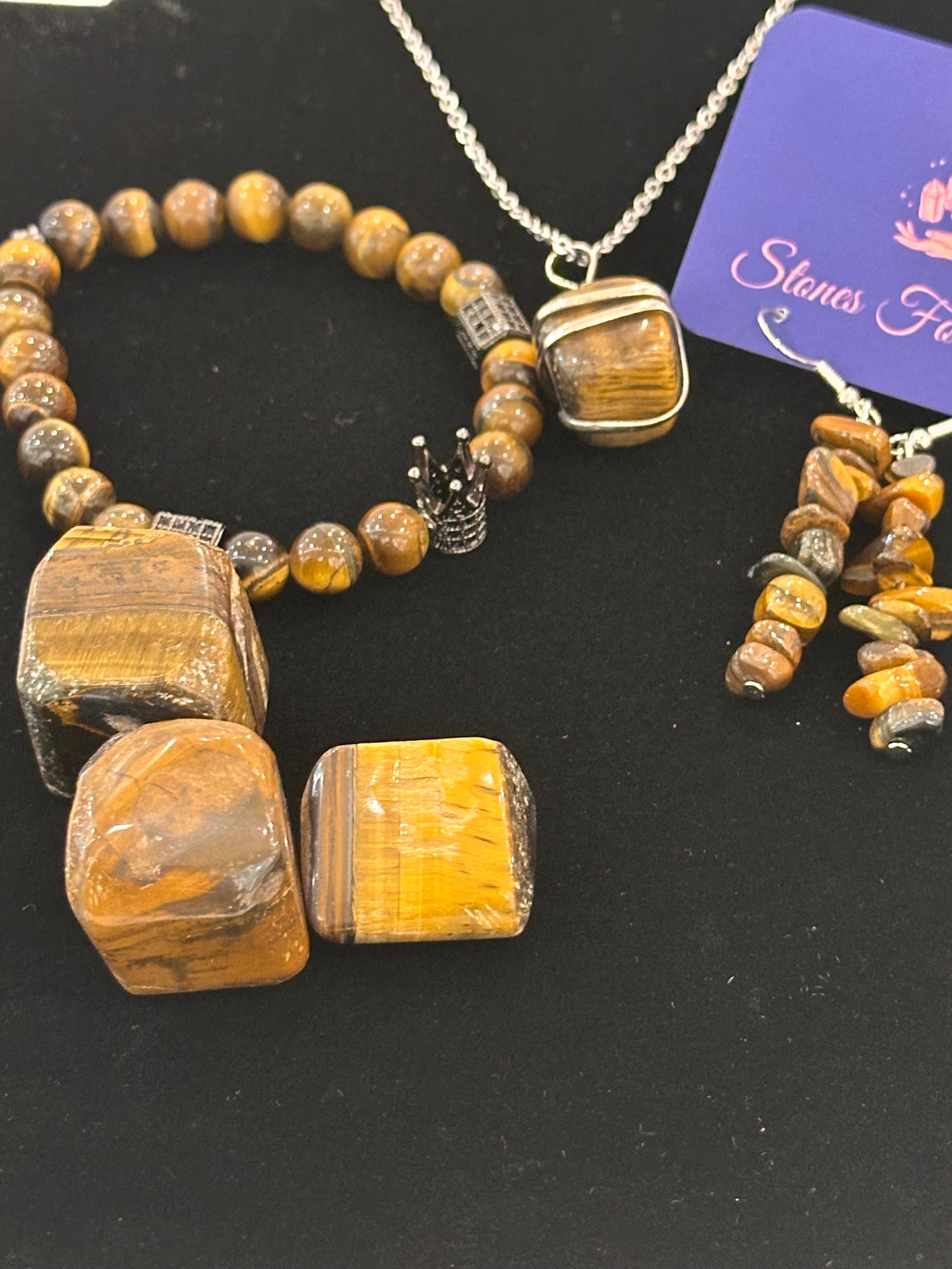 Bundle Set of Tigers Eye