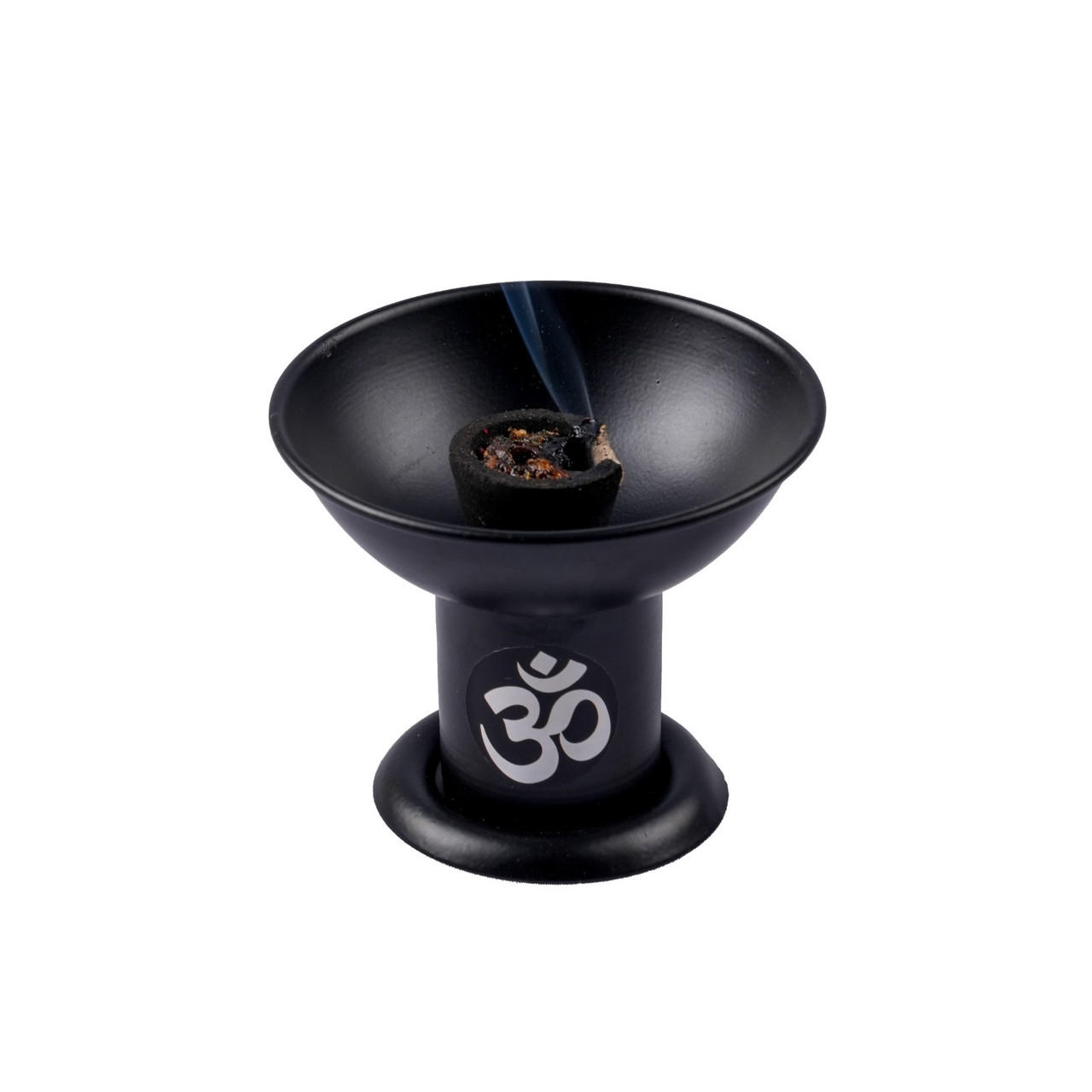 Iron Charcoal Burner Om approx. 4"