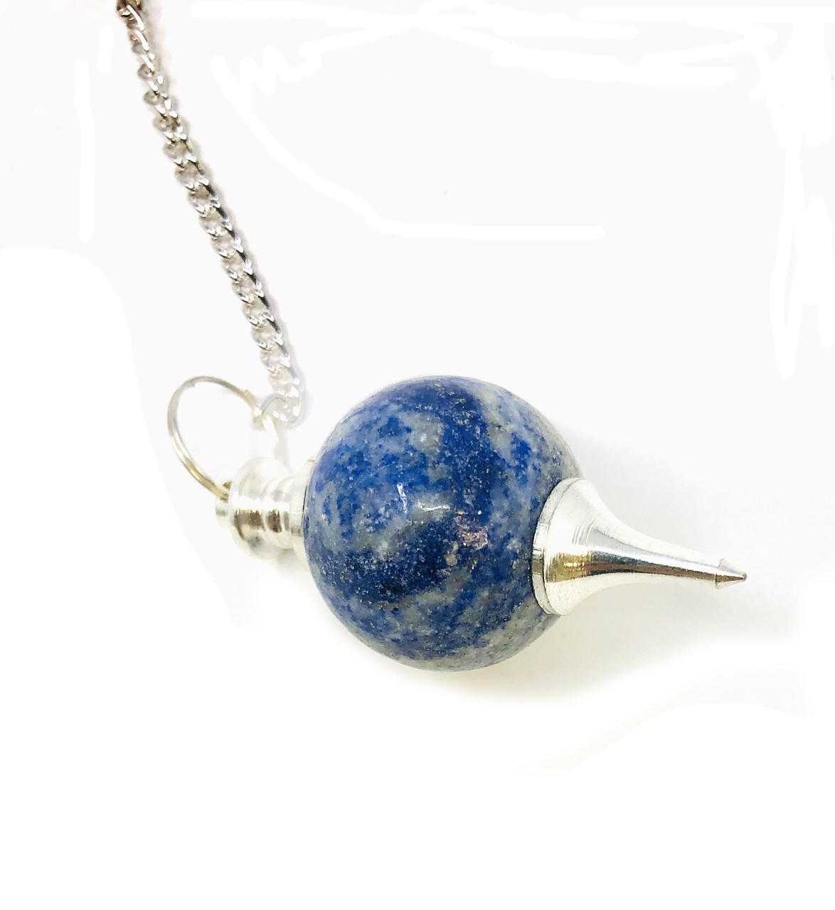 Lapis Lazuli Chakra chain Ball Pendulum