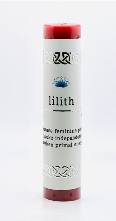 Manifestation Pillar Candle Lilith 7"x1.5"