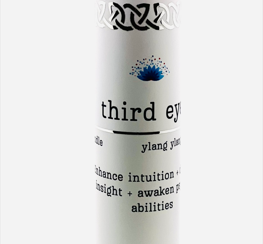 Manifestation Pillar Candle Third Eye 7"x1.5"