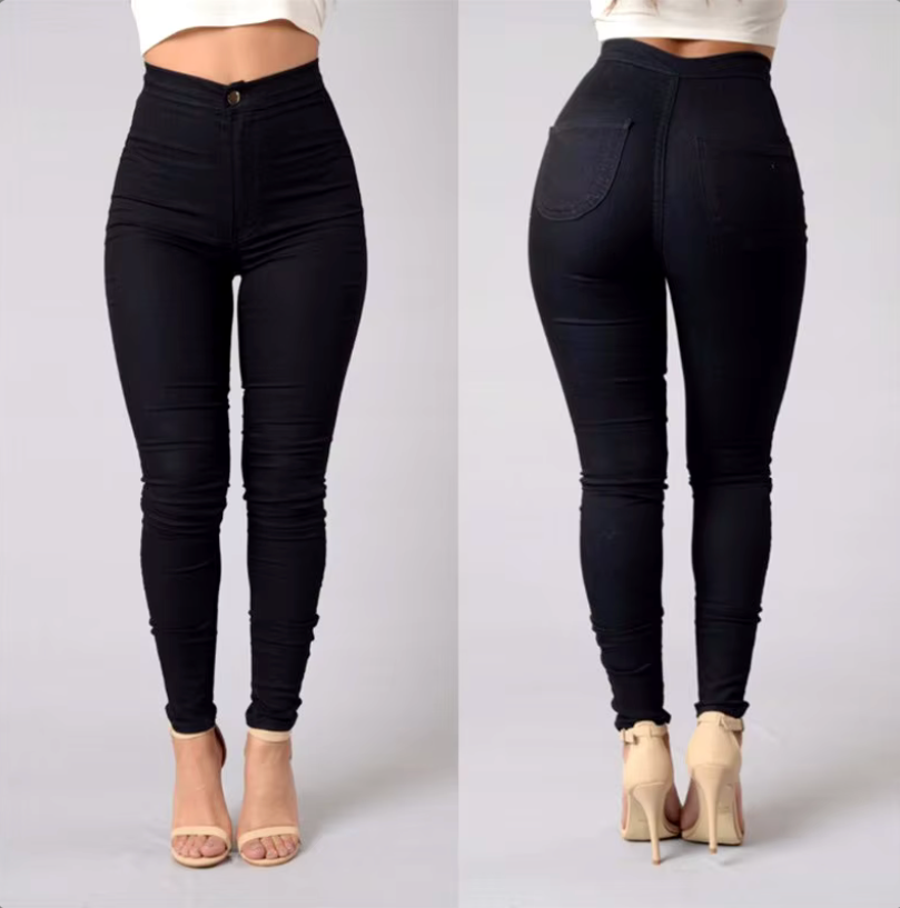 Women's Stretch High Waist Casual Pants