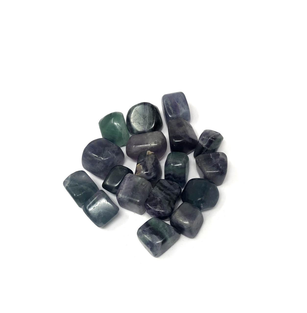 Tumbled Stone Multi Fluorite (3/4"-1.5")