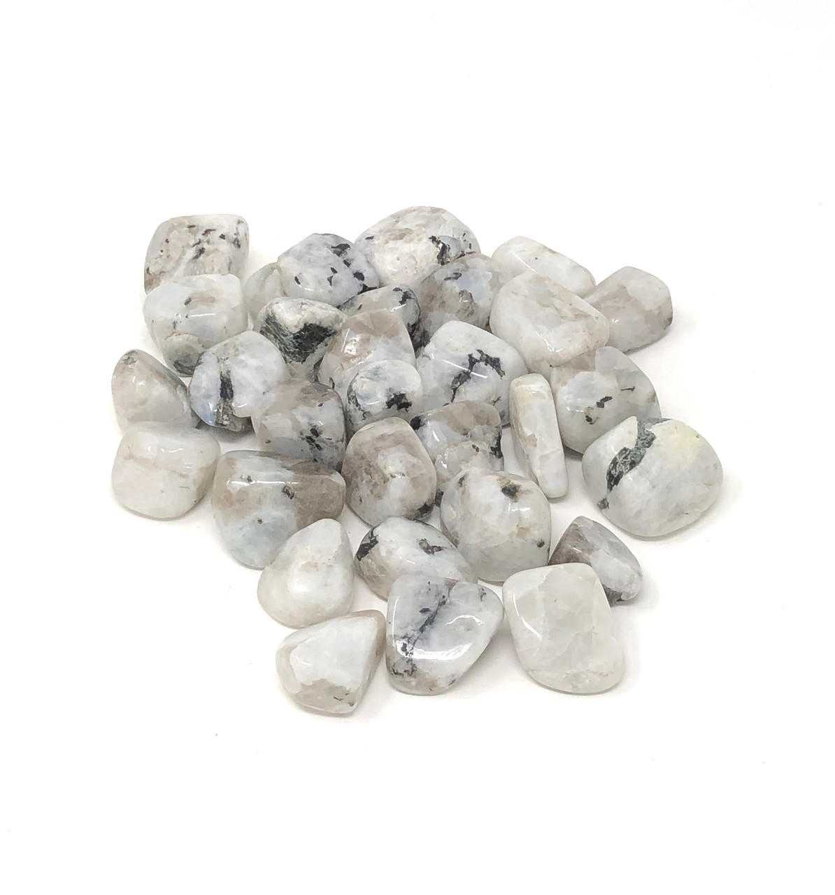 Tumbled Stone Rainbow Moonstone (3/4"-1.5")