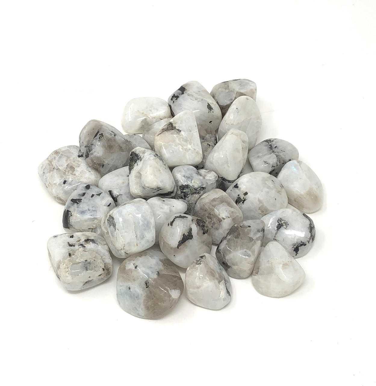 Tumbled Stone Rainbow Moonstone (3/4"-1.5")