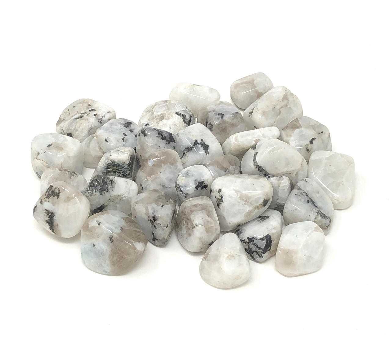 Tumbled Stone Rainbow Moonstone (3/4"-1.5")