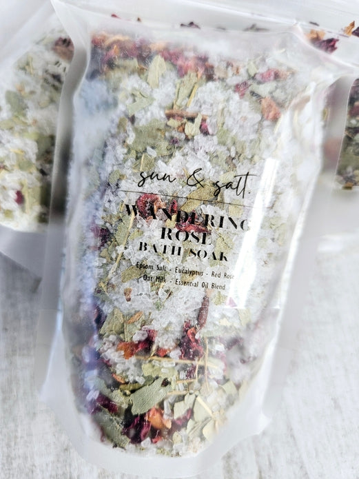 Wandering Rose Bath Soak - Bath Salts