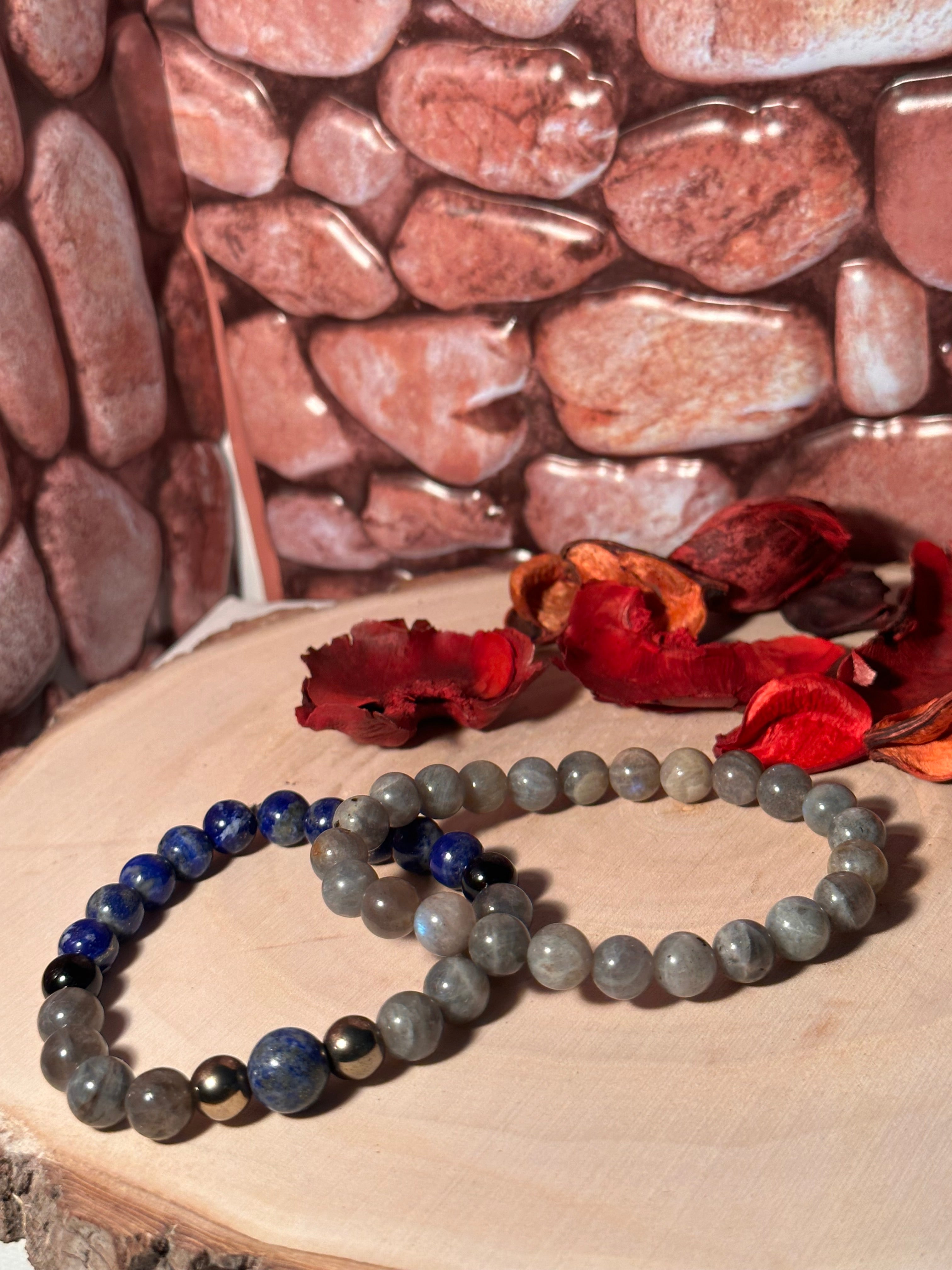 Lapis Lazuli & Labradorite Natural Energy Stones Healing Stones